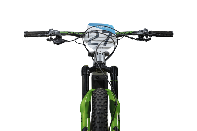 rockmachine - front view of the bike